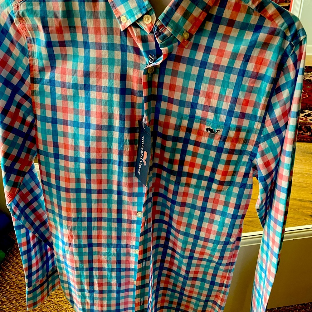 NWT Vineyard Vines Tucker shirt